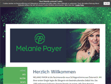 Tablet Screenshot of melanie-payer.com